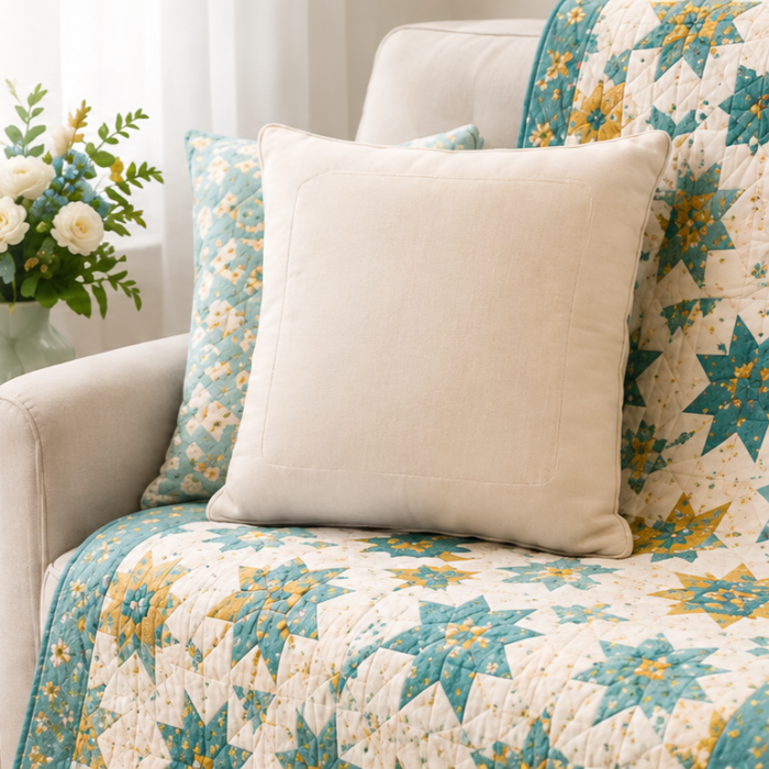 Coastal Star Accent Pillow