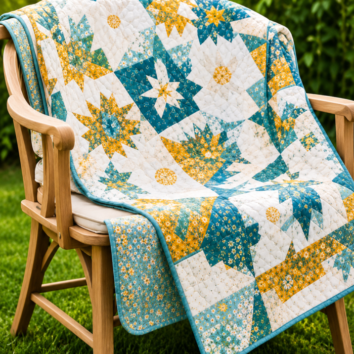 Sunshine Star Baby Quilt